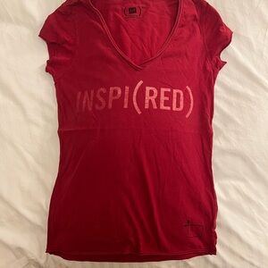 Authentic Original INSPI(RED) 100% African Cotton Tee Shirt